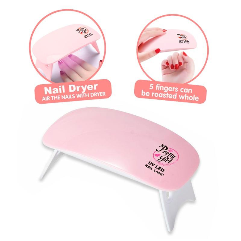 طاولة مع مستحضرات التجميل بمرآة دائرية - 21 قطعة