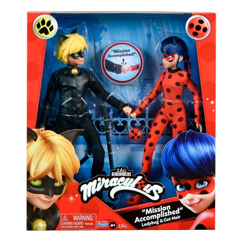 Miraculous Mission Accomplished Ladybug And Cat Noir Dolls