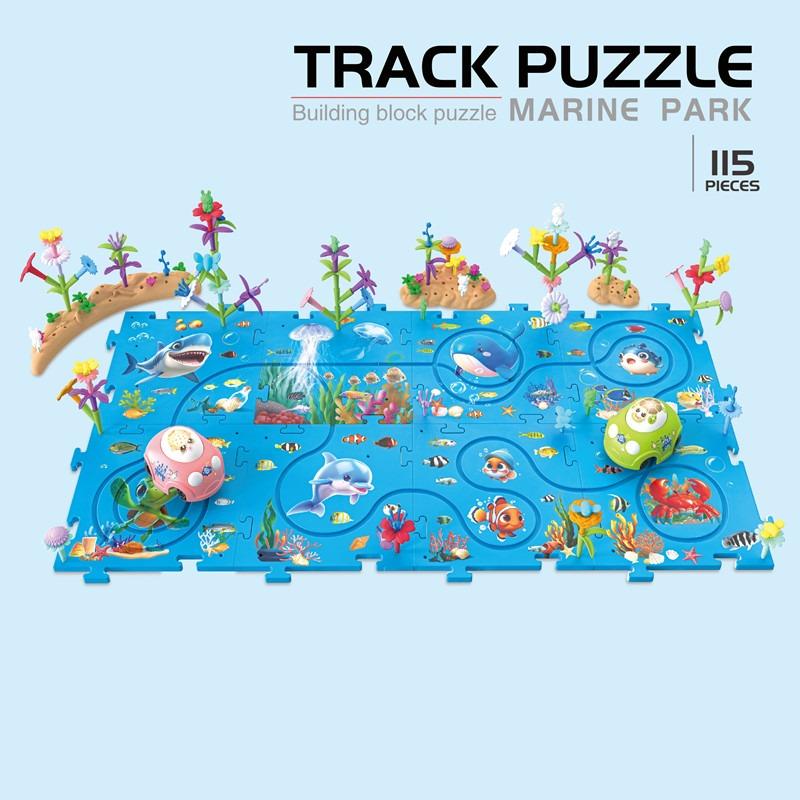 Dige Electric Track Puzzle Marine Park - 115pcs