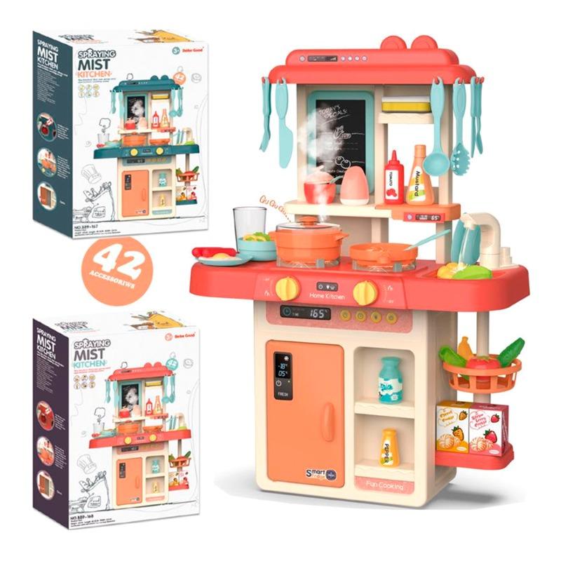 Baby Good 42 Pieces Kitchen Set With Sounds And Lights--Multiple colors
