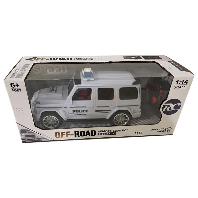 Police Off-Road R/C Car 1:14 Scale With Light