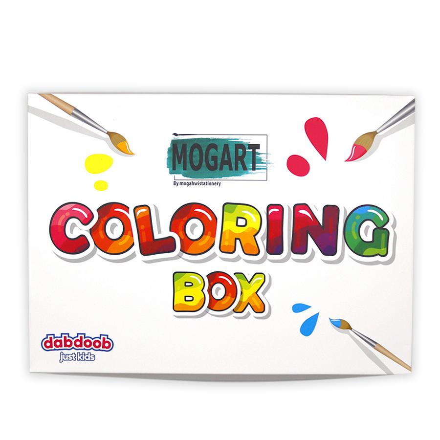 صندوق تلوين الشخصيات الخشبي