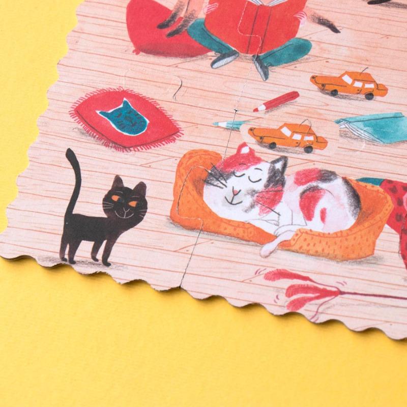 Londji - Pocket Puzzle Cats and Dogs Set 24Pcs