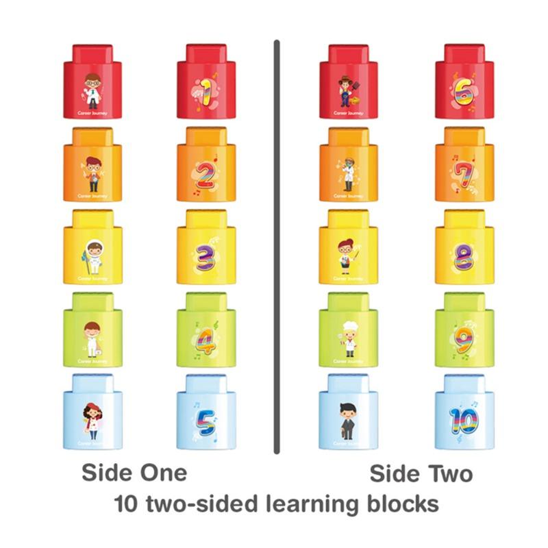 بيلد دريم - مجموعة مكعبات تركيب القطار 37 قطعة