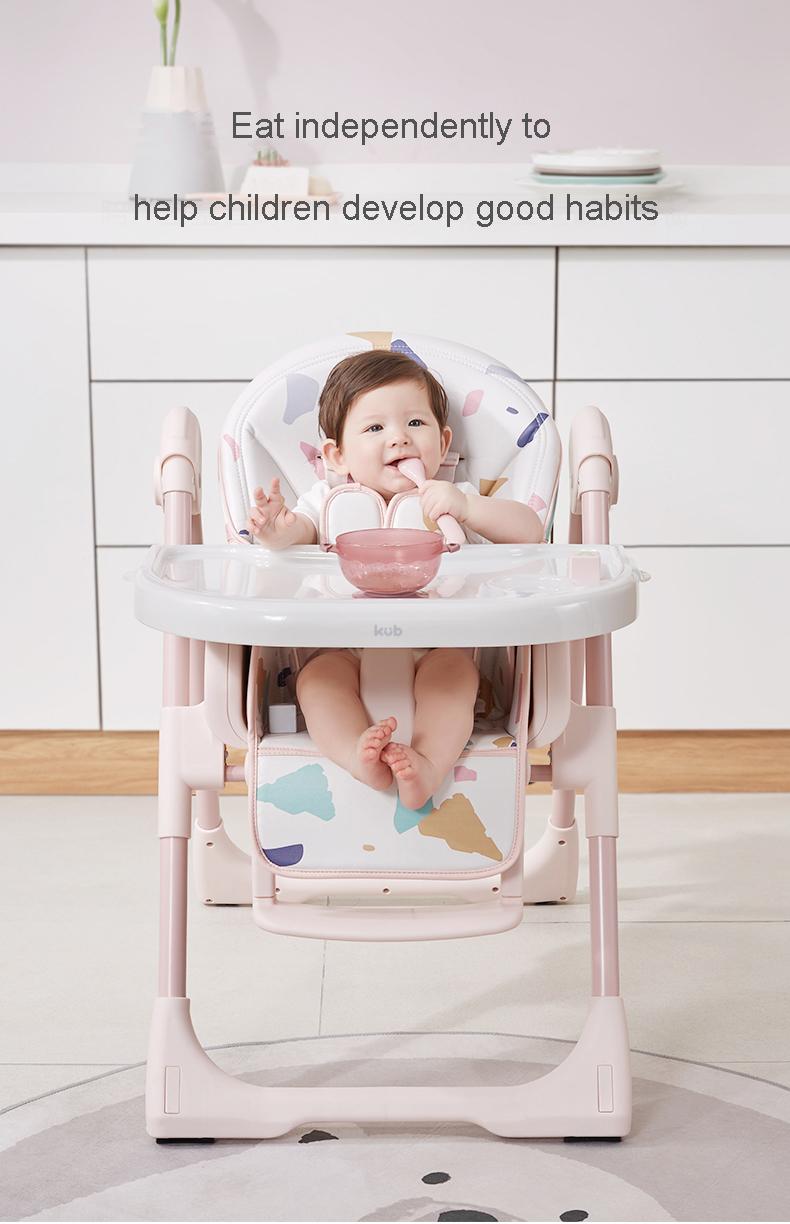 High Chair-Nora Upgraded - Pink