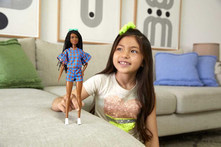 Barbie Fashionistas Doll With Long Braided Black Hair