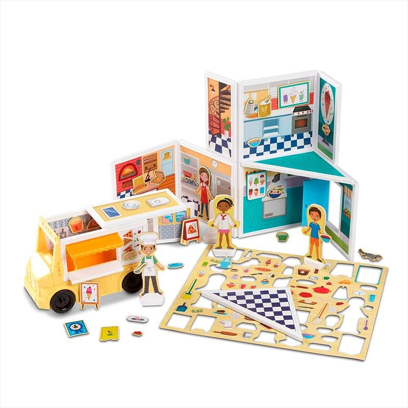 Melissa and Doug Magnetic Pizza And Ice Cream Shop