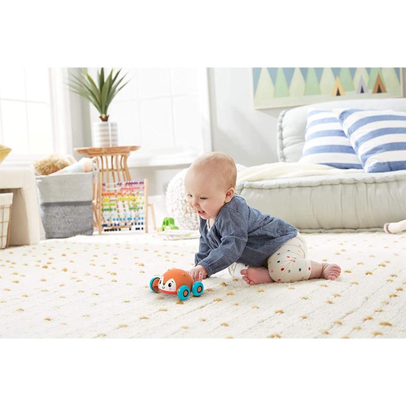 Fisher-Price Roll Pop And Zoom Friends Toy Vehicle - Orange