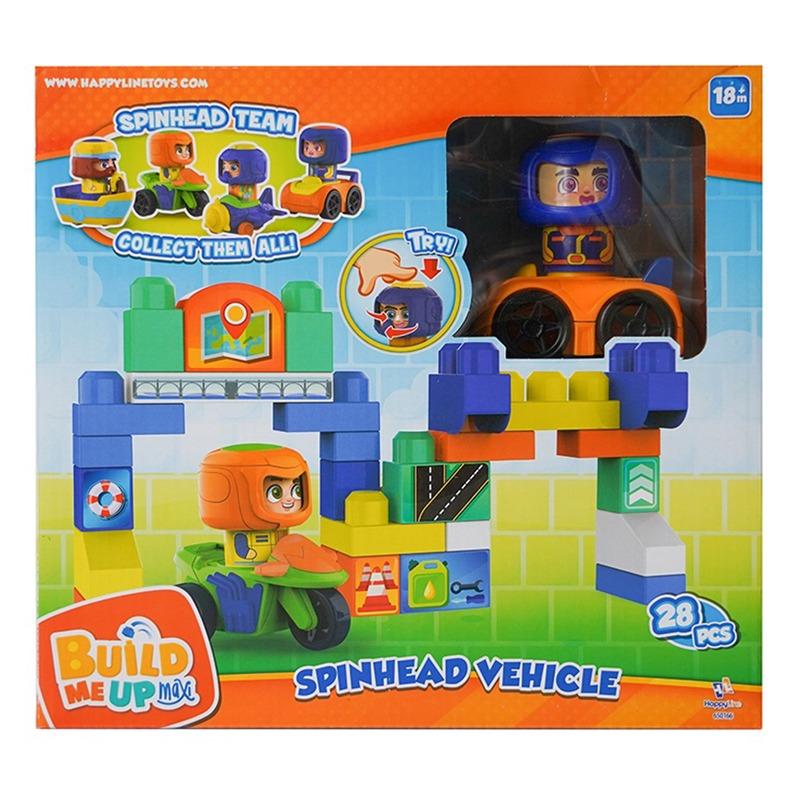 Build Me Up Maxi Spinhead Vehicle with Construction - Multii