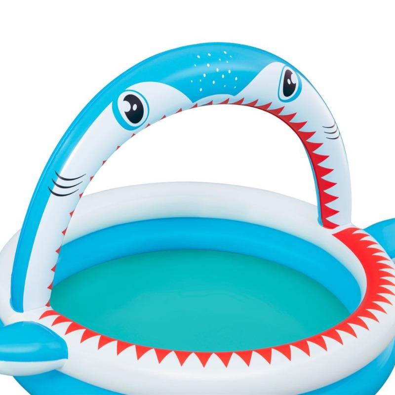 Bestway Shark-tastic Pool with Water Float 163 x 127 x 92 cm