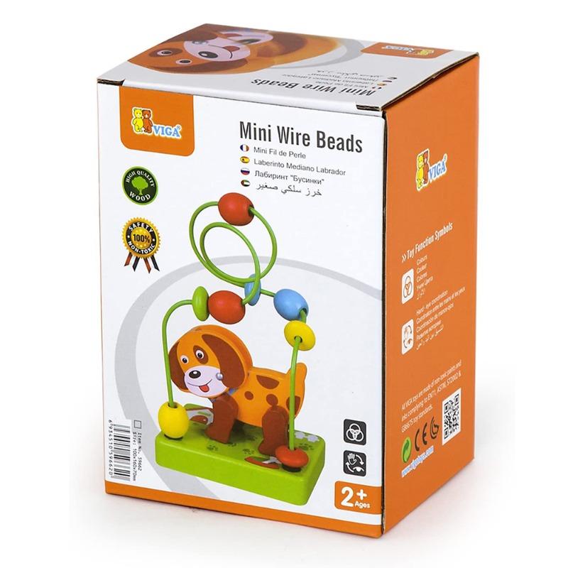 VIGA Mini Wire Beads - Dog