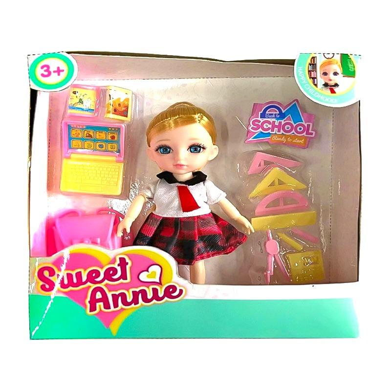 Sweet Annie Doll With Study Set