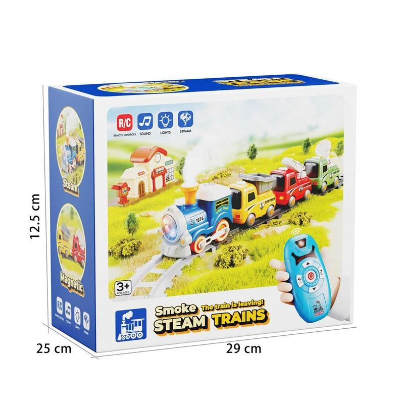 RC Steam Train Toy for Kids