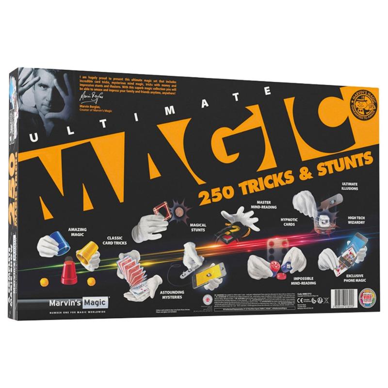 Marvin's Magic Ultimate 250 Magic Tricks And Stunts Set