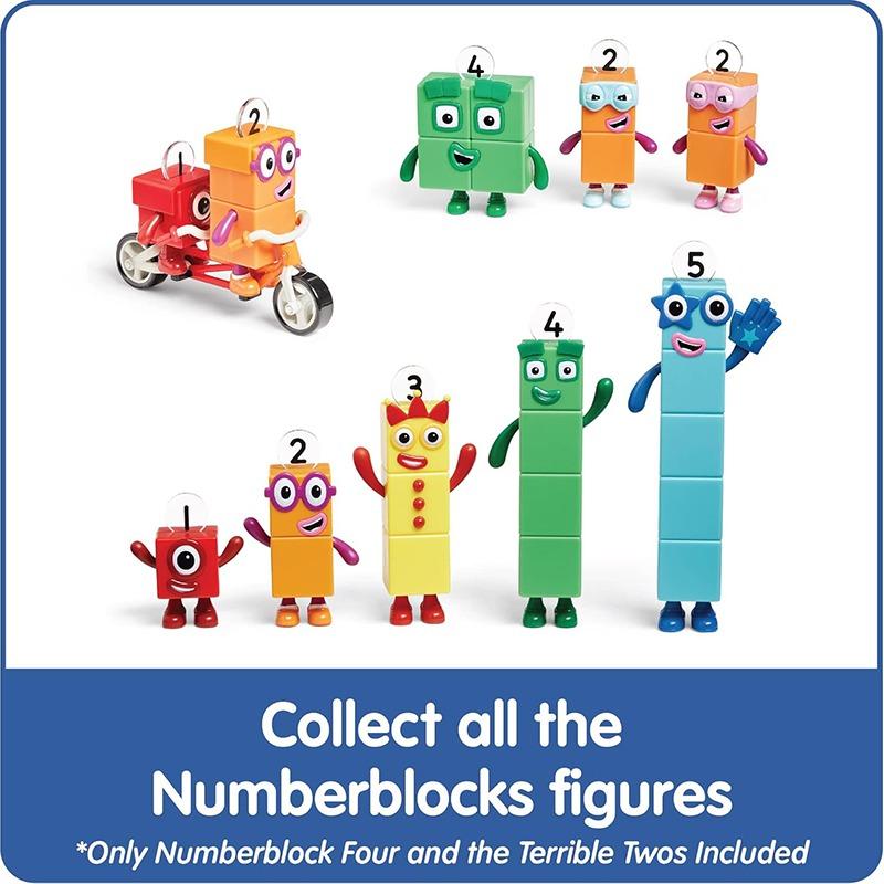 Numberblocks Four and The Terrible Twos Figure Pack