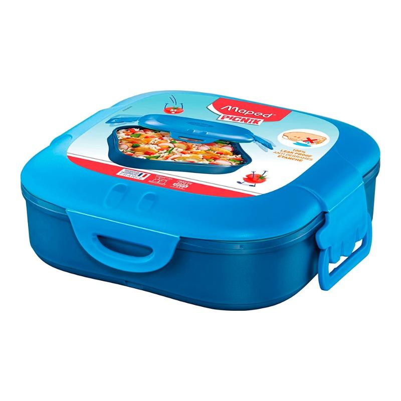 مابيد - حقيبة الوجبات الخفيفة 4 في 1 لون أزرق