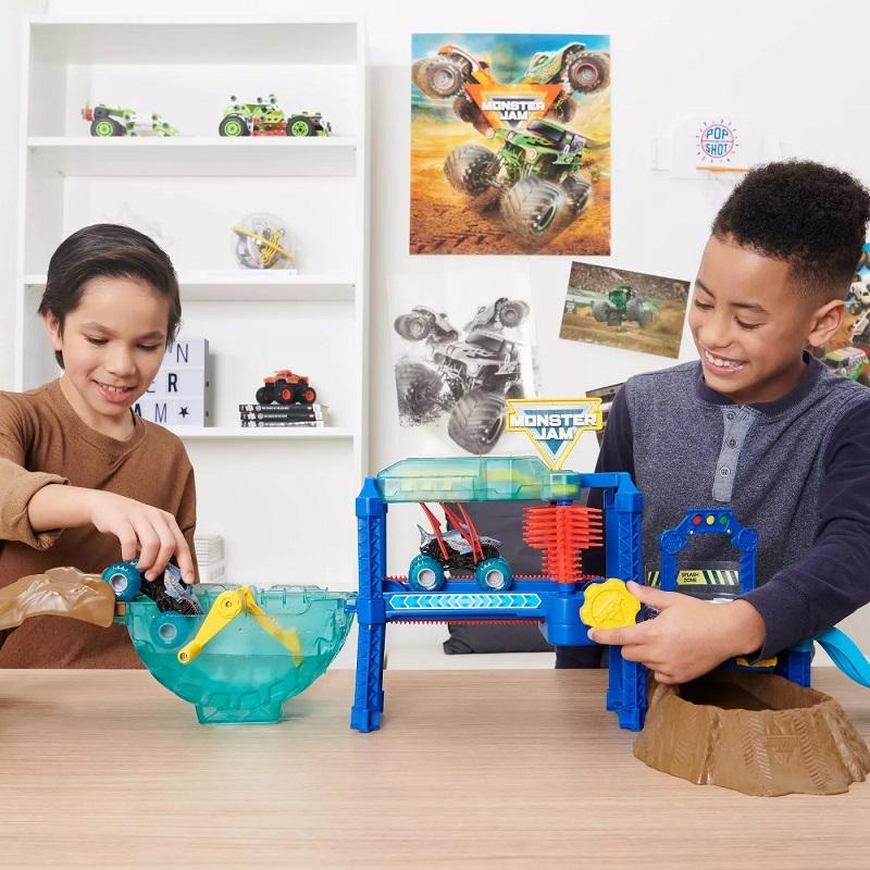 مونستر جام - مجموعة لعب محطة غسيل سيارة ميجالدون