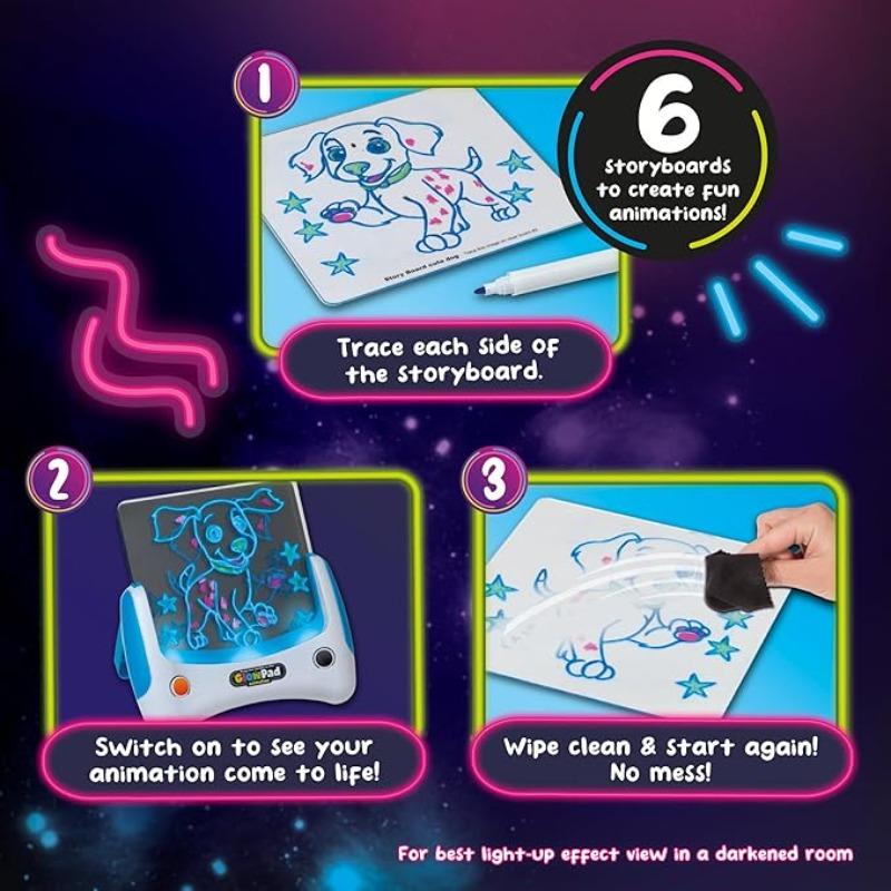 Diamant Animation Glow Pad