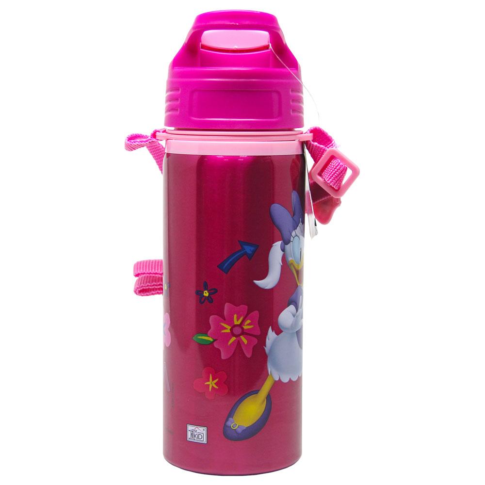 ميني ماوس - زجاجة ماء ستانلس - 600 مل - لون وردي