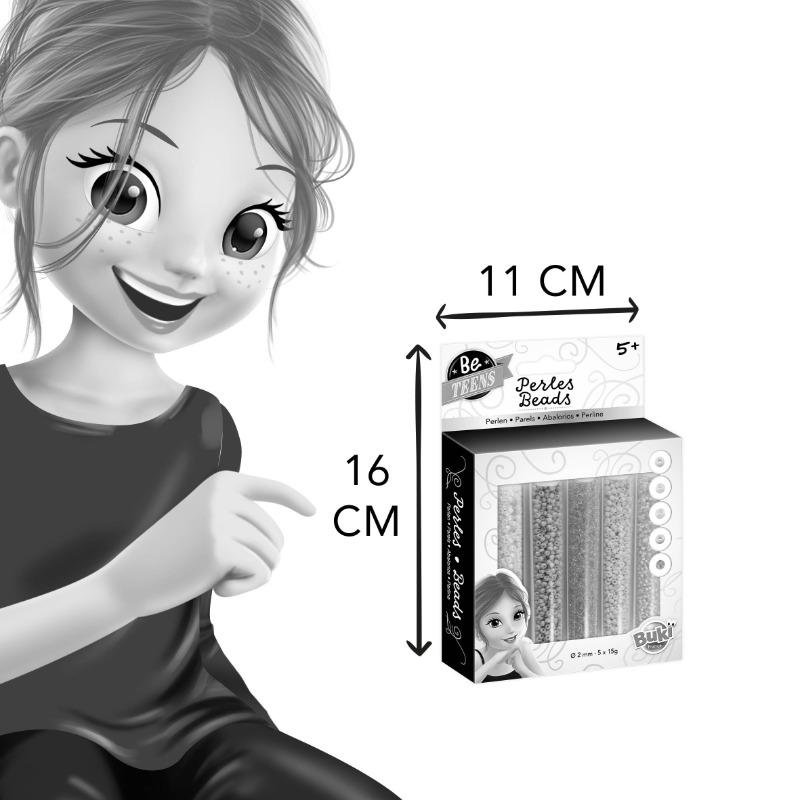 بوكي - أنابيب الخرز لون أصفر