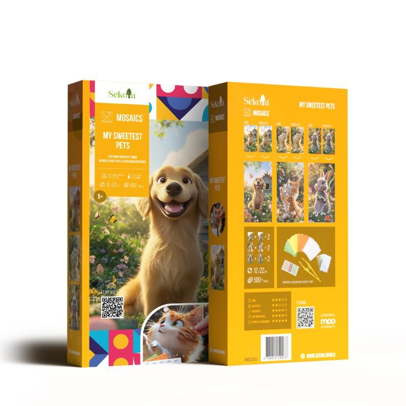 Sekoia Mosaic My Sweetest Pets - Creative Mosaic Art Set