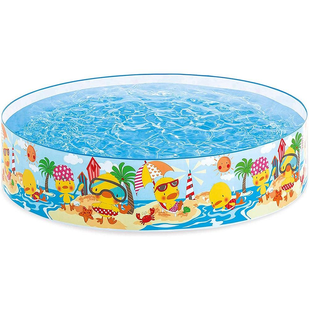 Intex 4 Duckling Snapset Pool Multi-Colour