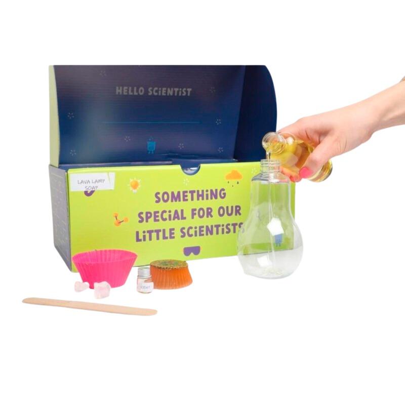 ريل ساينس - صنـدوق الصابون وتجربة الحمم البركانية