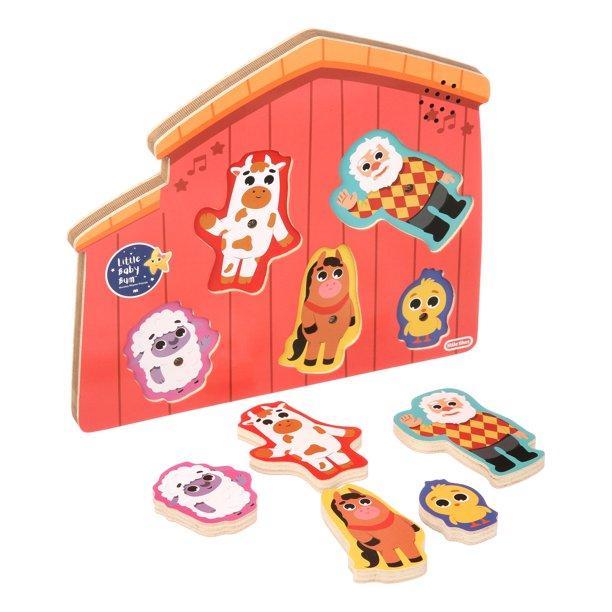 Little Tikes Little Baby Bum Wooden Musical Garden Puzzle