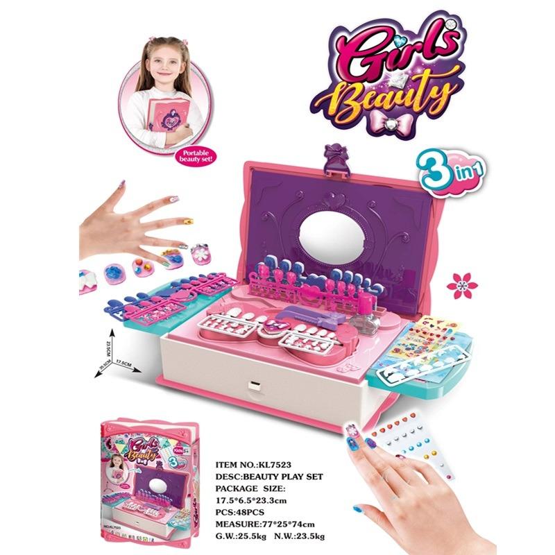 Magic Book With Nail Beauty Set