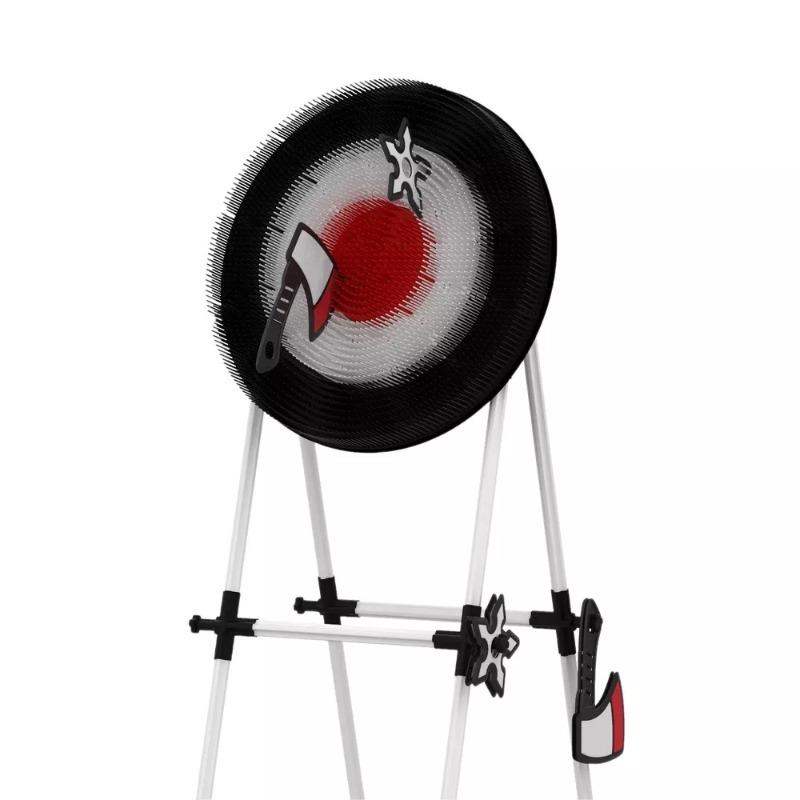 Axe And Throwing Star Target Dart Set