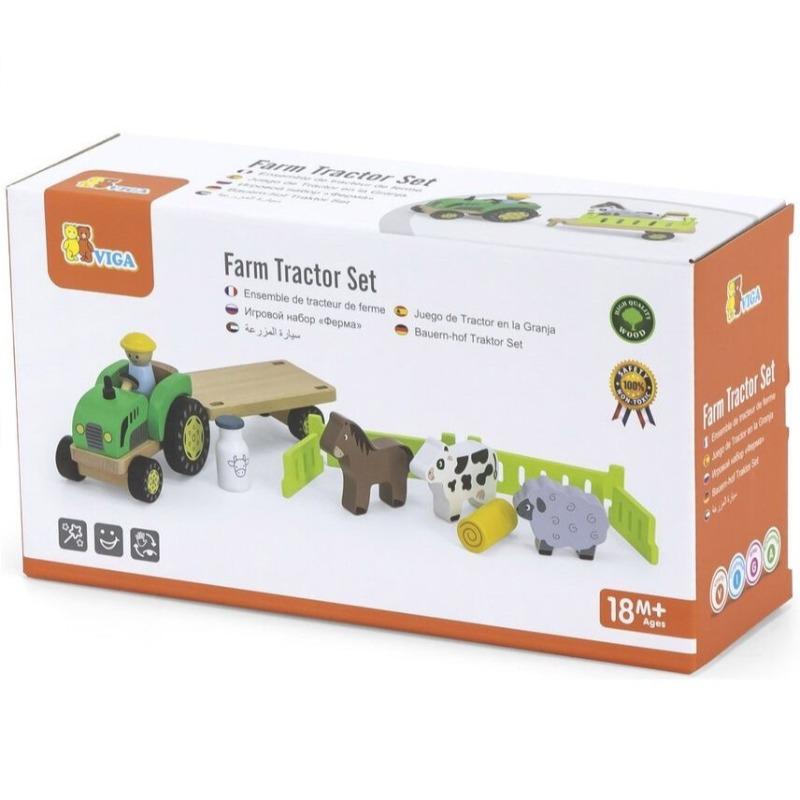 VIGA Farm Tractor Set