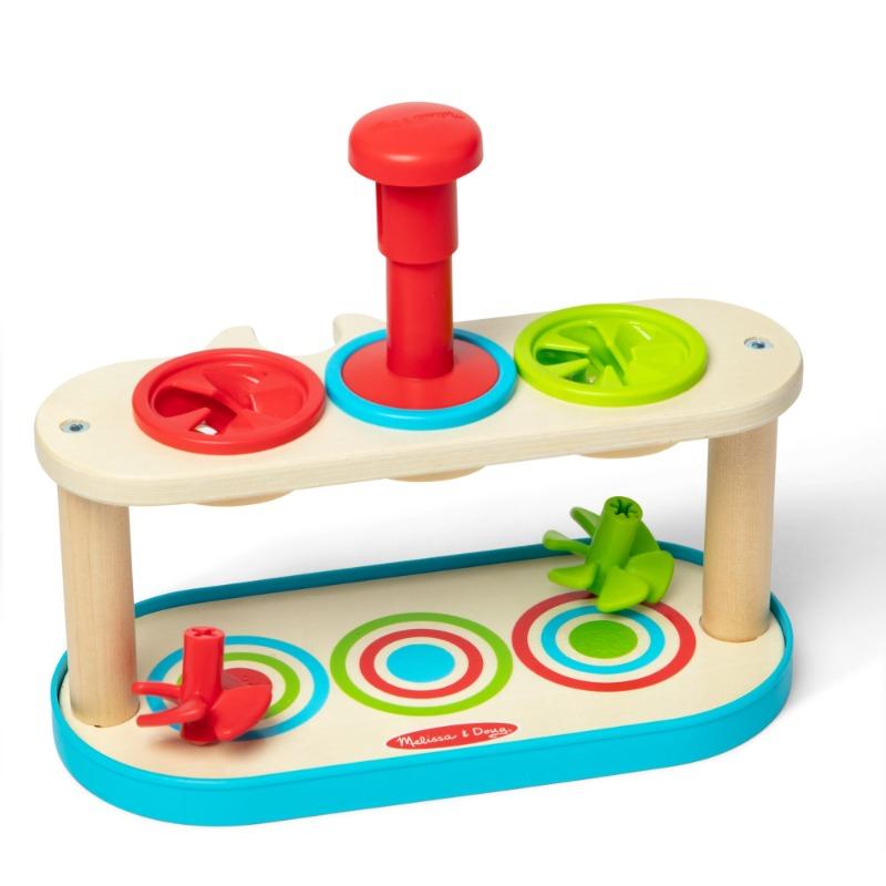 Melissa and Doug Match & Push Spinning Tops