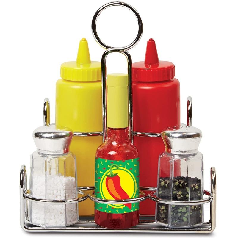 Melissa And Doug Food Condiments Playset