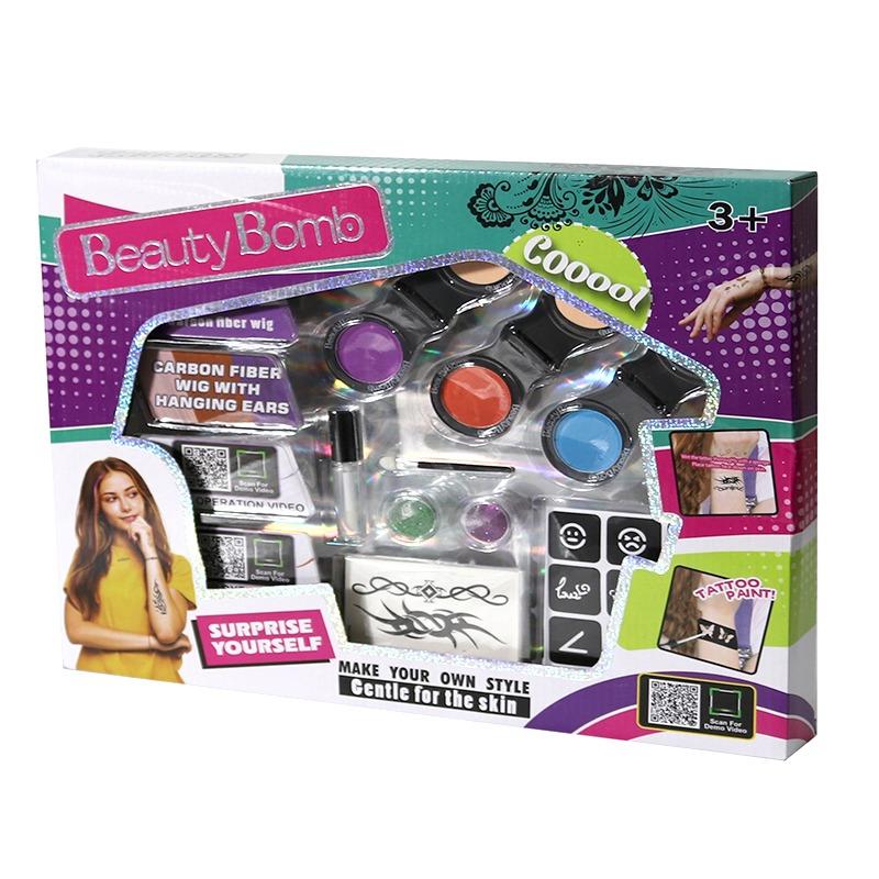 Beauty Bomb Hair and Tattoo Set