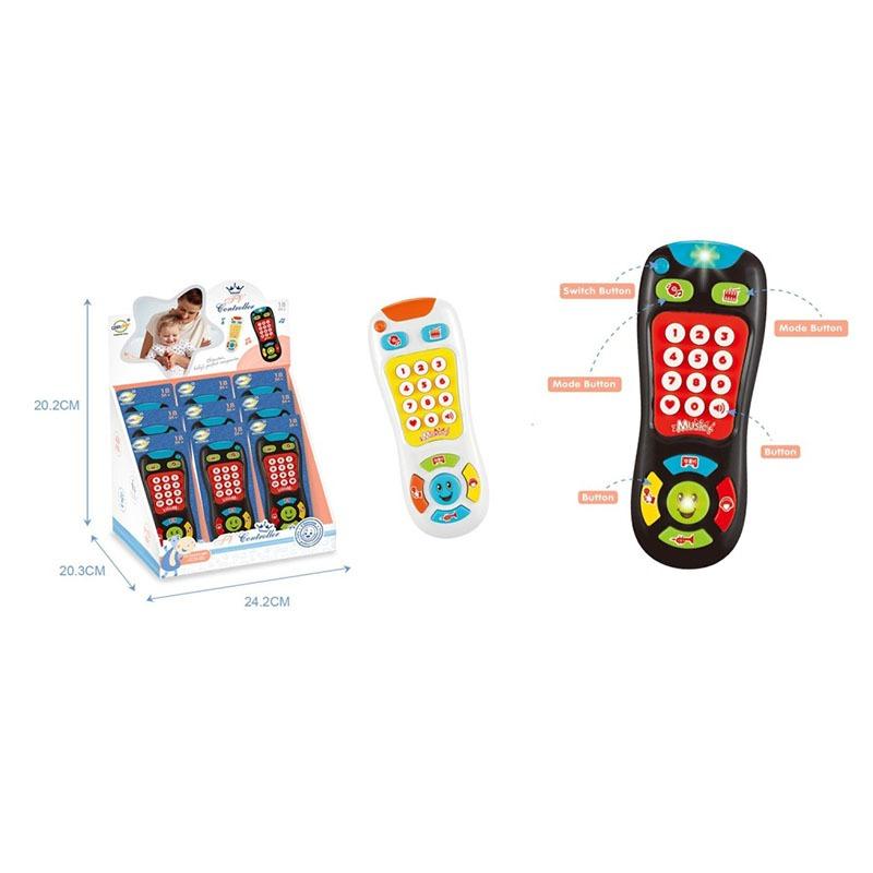 جهاز التحكم عن بعد مع الضوء والموسيقى