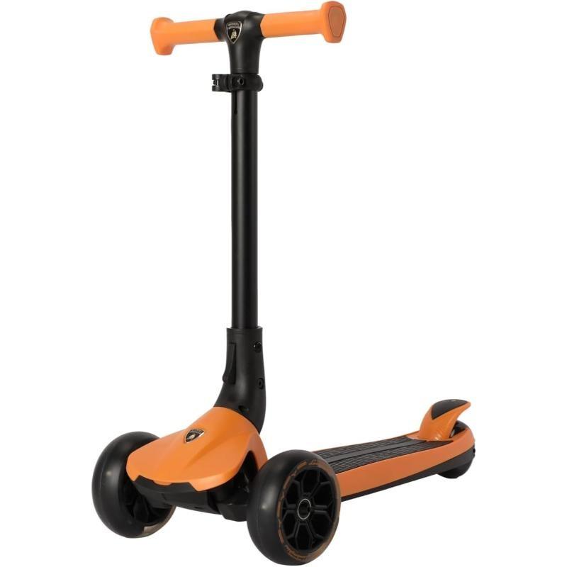 Lamborghini Kids Scooter 3 Wheels - Orange