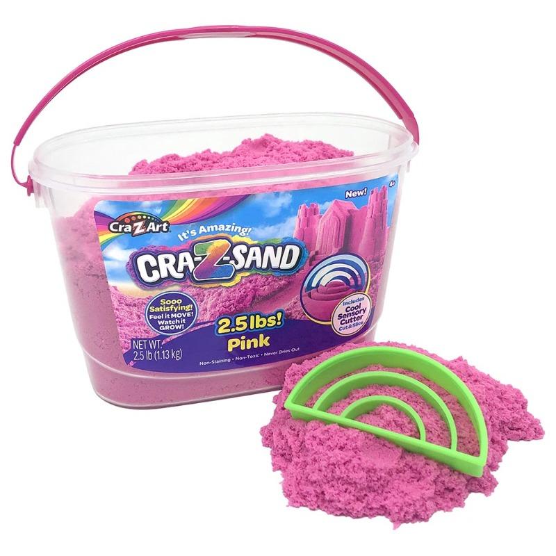 Cra-Z-Sand Modeling Sand With Accessorie - Pink