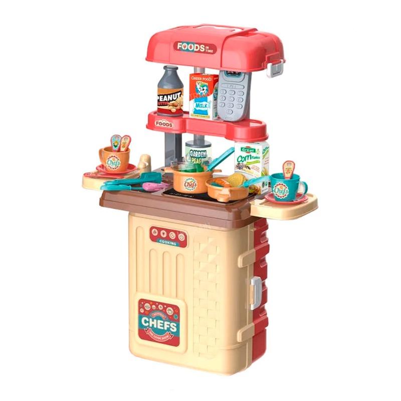 3 In1 Kitchen Set With Light And Sound