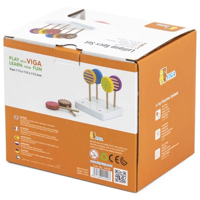 فيجا - مجموعة لعب لولي بوب 6 قطع