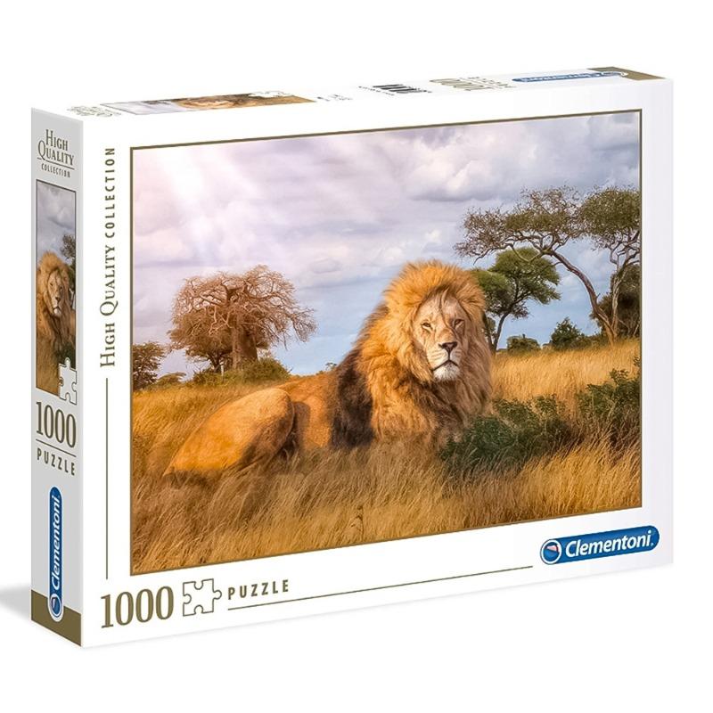 Clementoni - The King Of Forest Lion Puzzle - 1000 Pieces