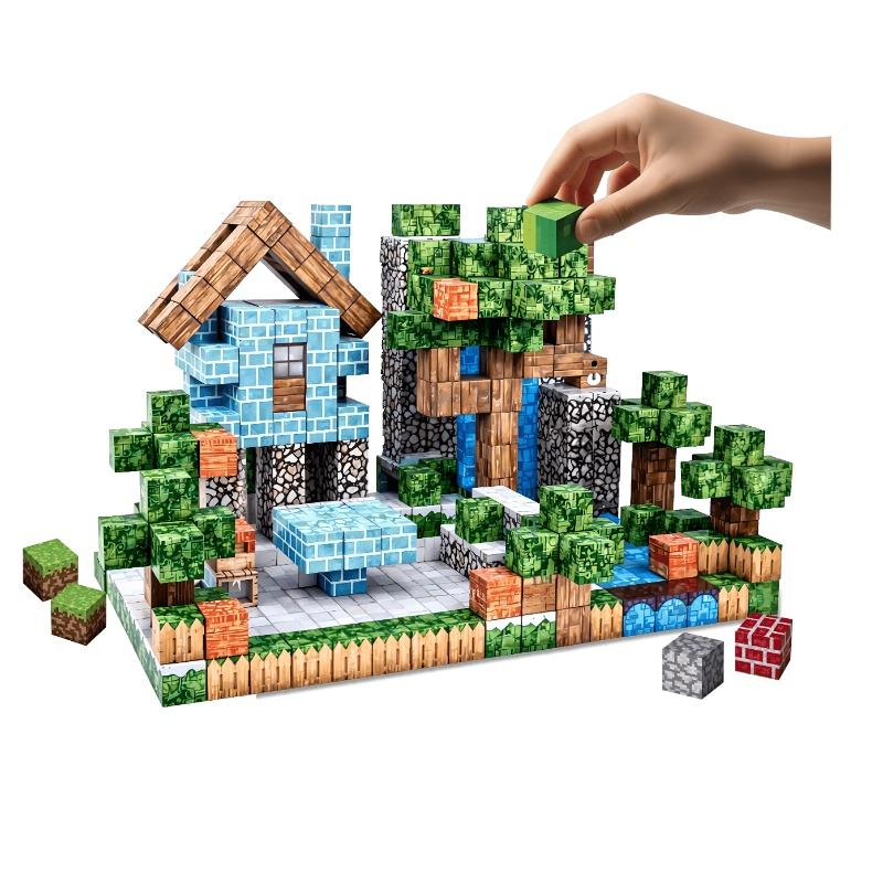 Magni Cube - Magnetic Building Blocks 48 Pieces