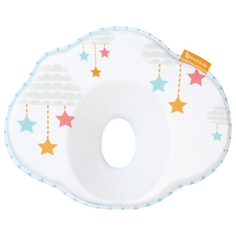 Badabulle Baby Pillow Ergonomic and Protective - White