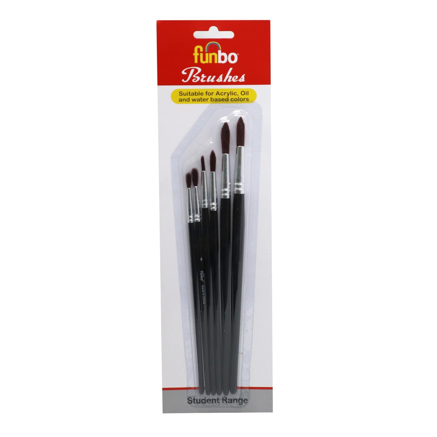 Funbo Ceramic Color with Brushes Bundle