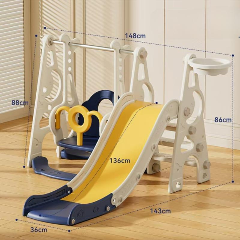 Orbic Toys Infinity Baby Swing and Slide - Blue