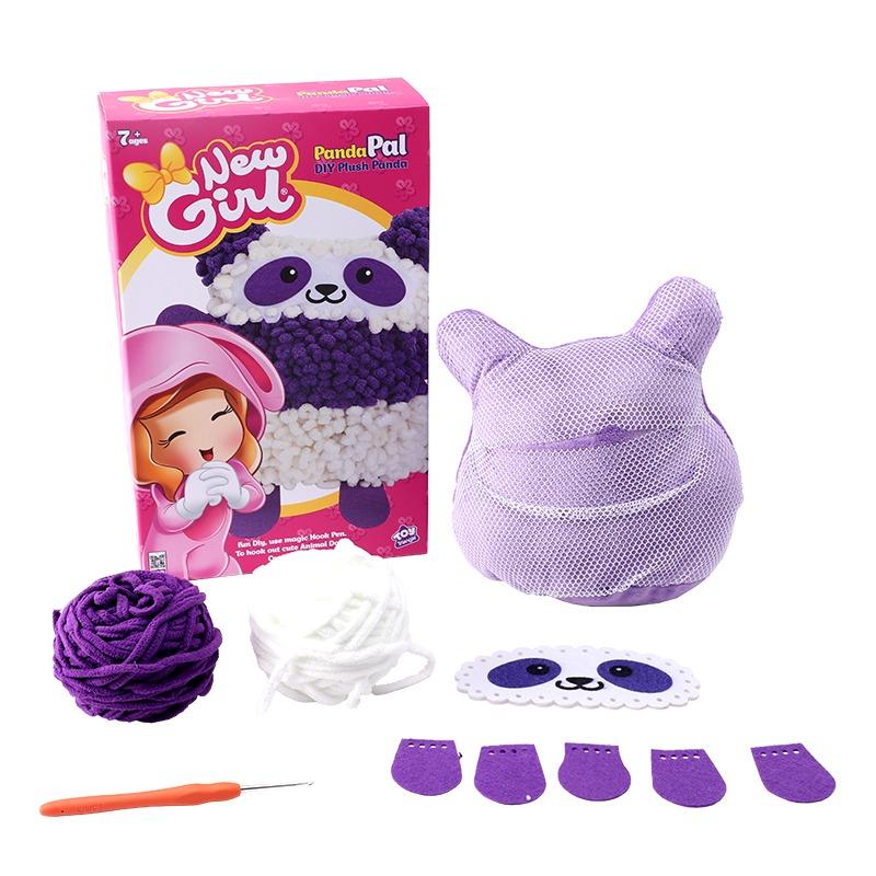 New Girl DIY Plush Panda Pal