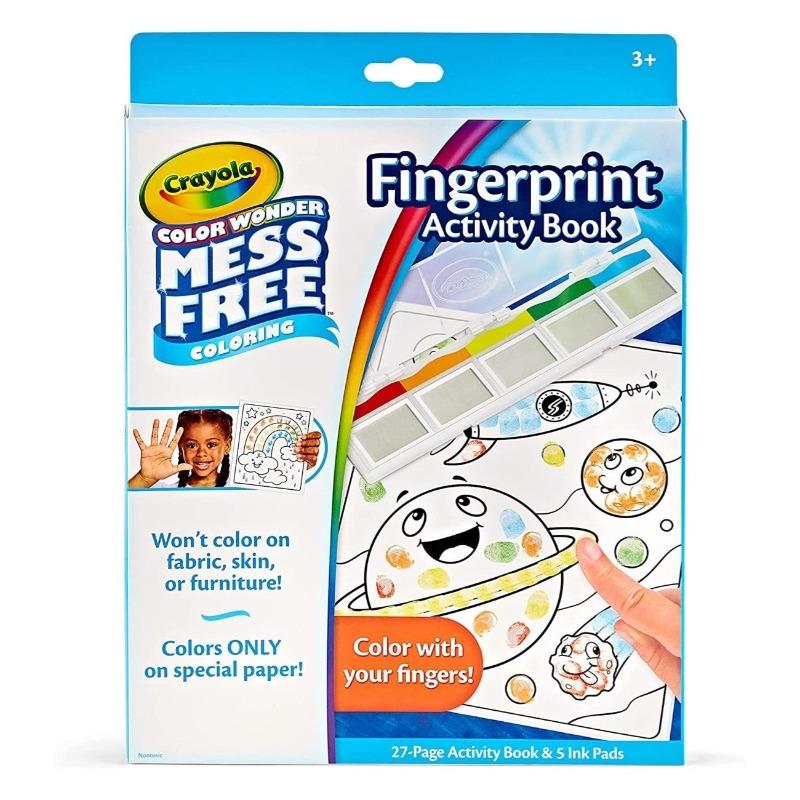 كرايولا - كتاب نشاط البصمة الملونة المعجزة