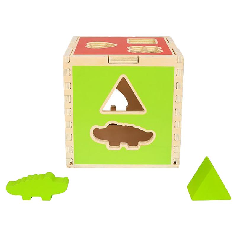 توكي توي - مكعب فرز الحيوانات الخشبي
