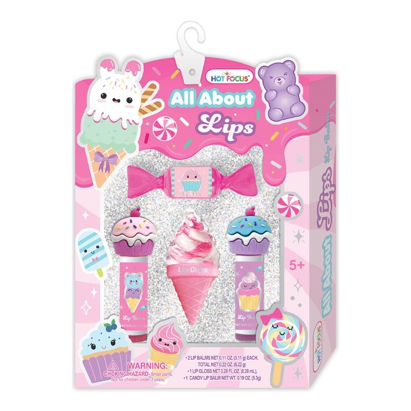 هوت فوكس - مجموعة أحمر الشفاه سويت أول أباوت ليبس