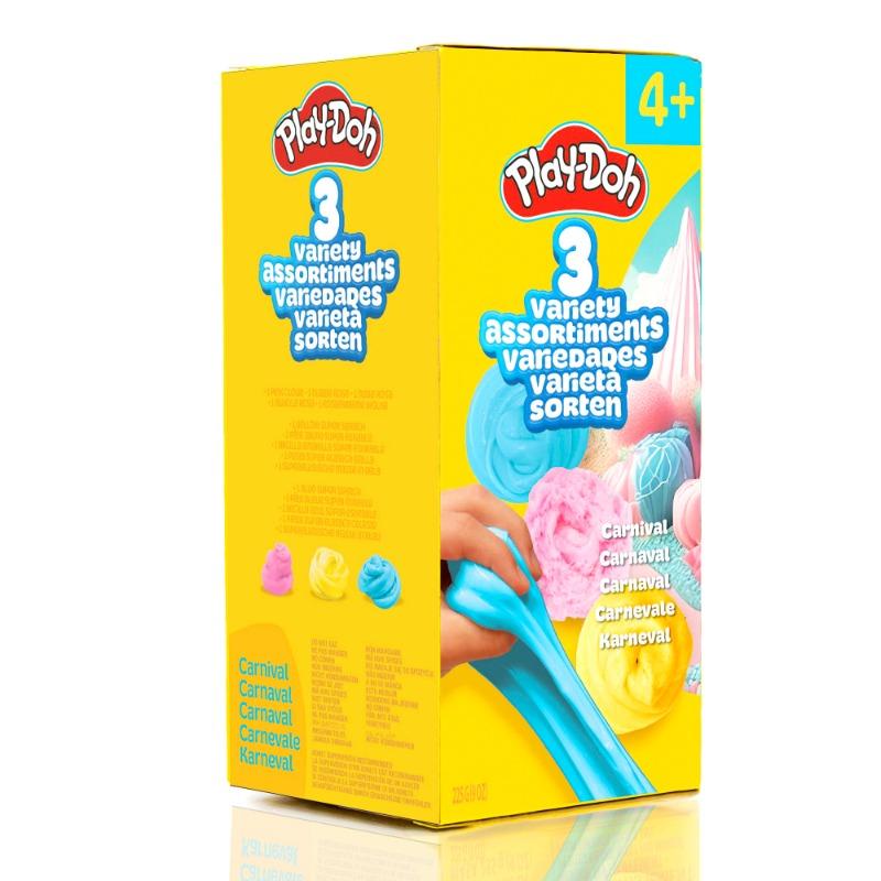Play Doh 3 Stack Jars Carnival Super Stretch Carnival