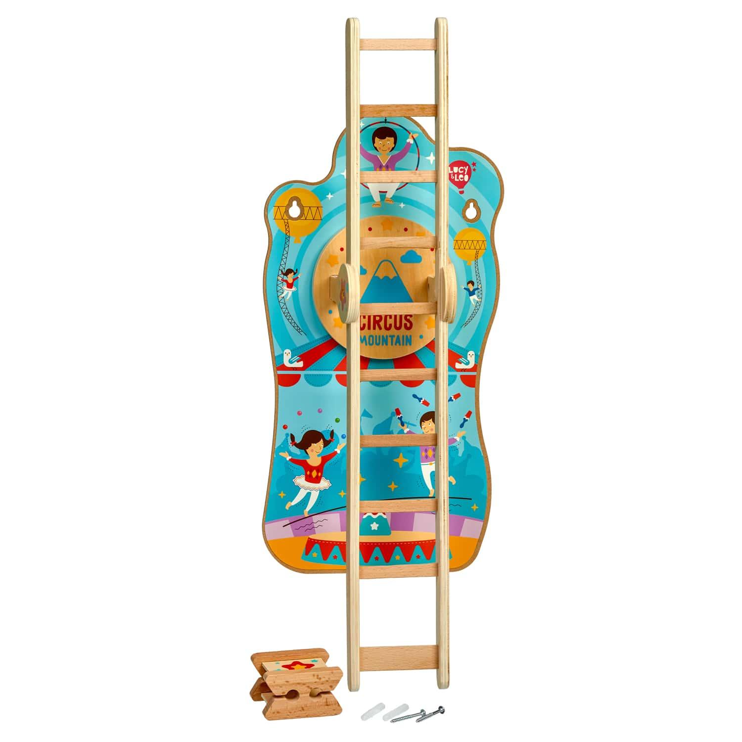 لوسي آند وانج - لعبة سيرك الجبل الخشبية